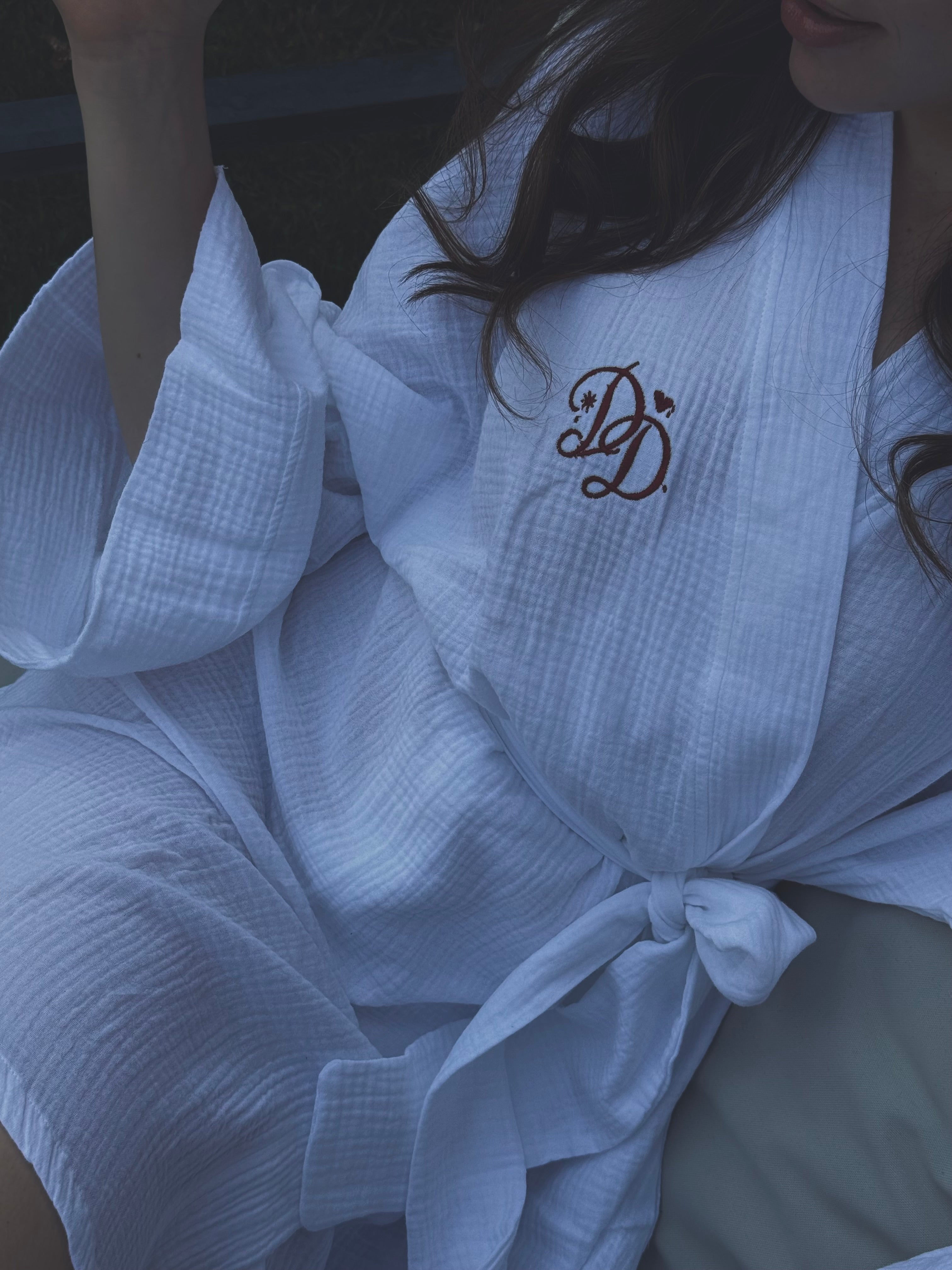 Pretty in White robe